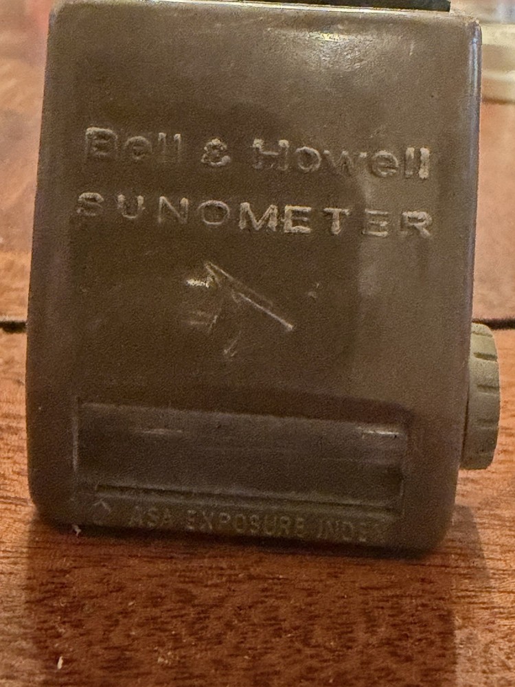 Vintage Bell & Howell Sunometer Light Meter Model 76