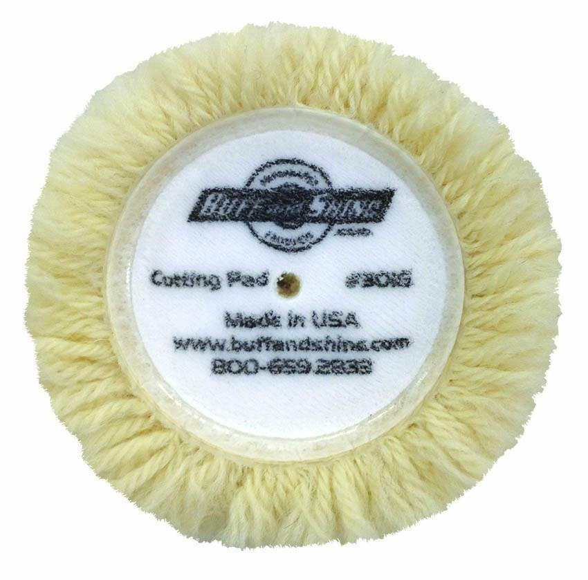 Buff and Shine® 3" White Wool Grip Pad™
