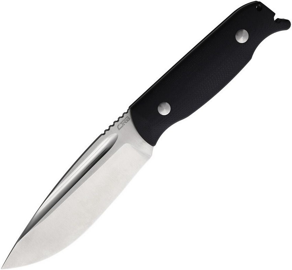 CJRB Hyperlite Fixed Knife Stainless Drop Point Blade Black G10 Handle J1922B-BK