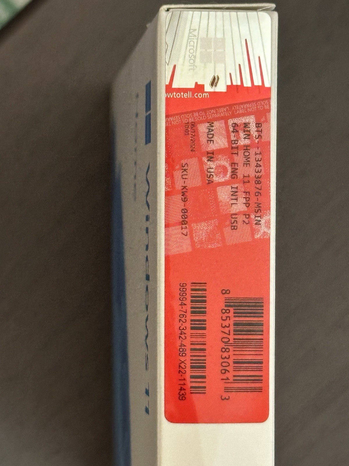 Microsoft Windows 11 Home S Brand New Physical USB & Key - English Intl