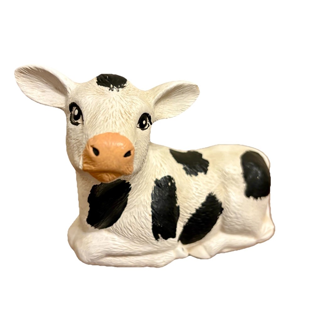 Vintage 1986 Scioto Cow Figurine
