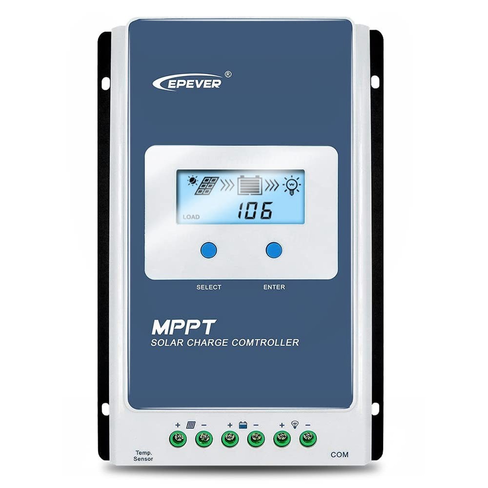 10A MPPT Solar Charge Controller 12V/24V Auto Max PV 100V Battery Regulator