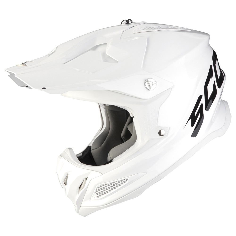 Scorpion Motocross Helmet VX-22 Air Solid White Size: L ECE 22.06