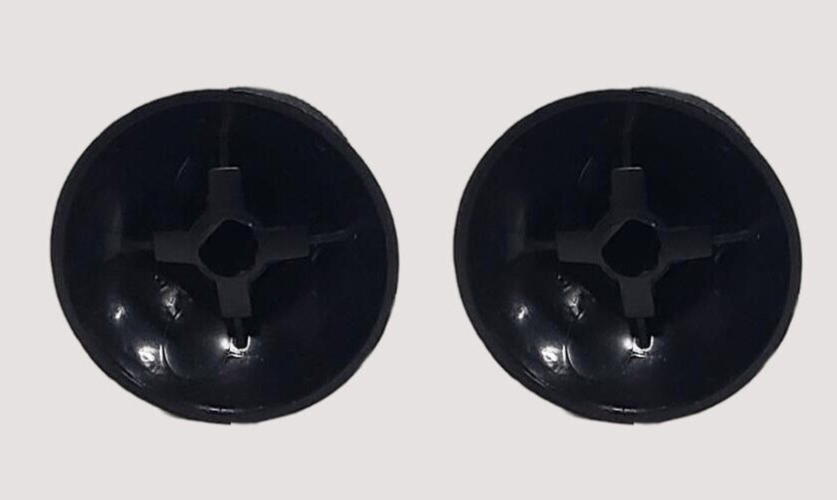 2x Replacement Analog Thumbsticks for Microsoft Xbox One XB1 Controller Black