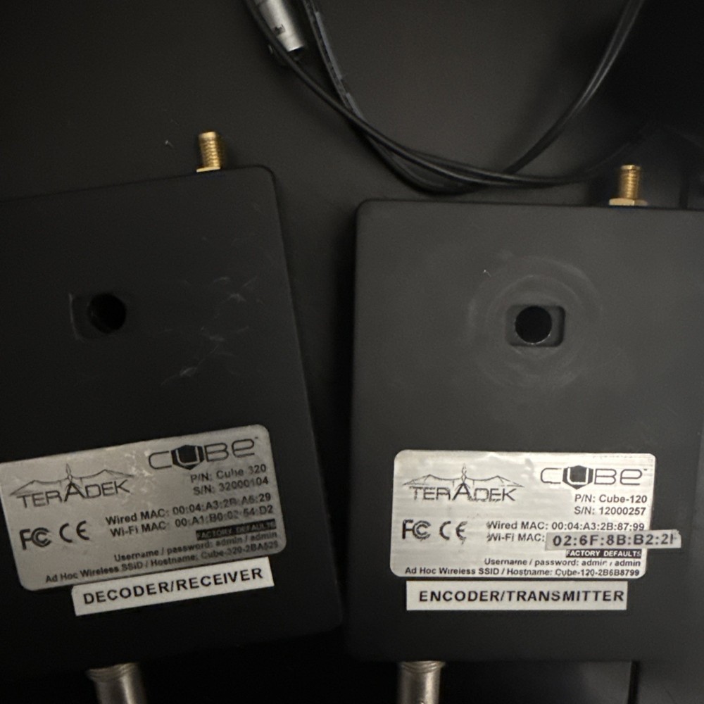 TERADEK CUBE CAMERA TOP HD VIDEO ENCODER CUBE-120