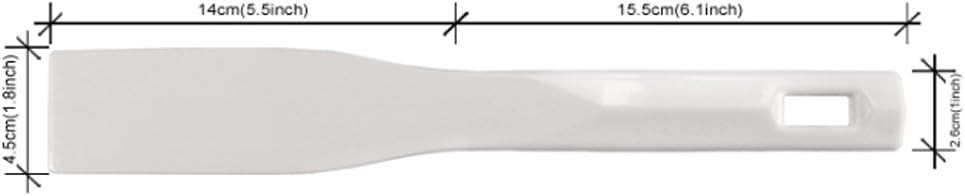 1.8" Width 11.6" Length Plastic Ink Scraper Screen Printing 1pcs / pack
