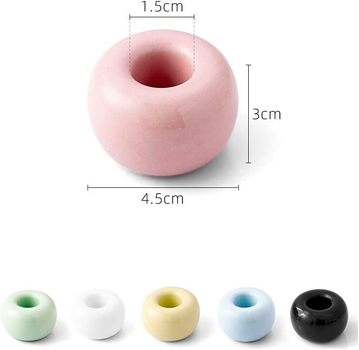 Mini Ceramic Toothbrush Holder for Bathroom Counter