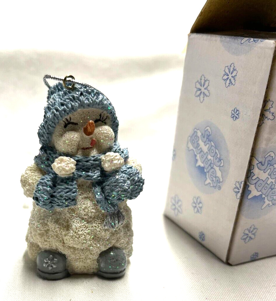 Enesco- SNOW BUDDIES- Snowman Ornament