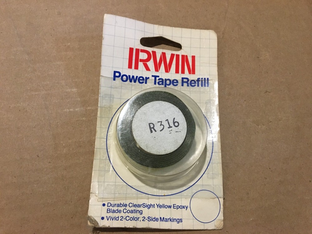 Irwin R316 Power Tape Refill New 16 ft.