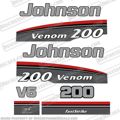 Fits Johnson 200hp Venom 1997 - 1998