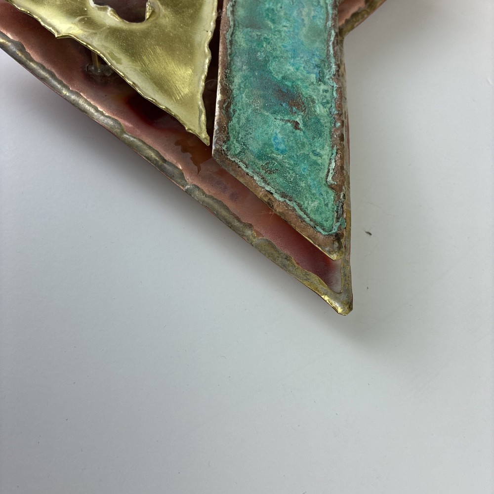 YMCA Copper Wall Hanging 9” Art Hand Made