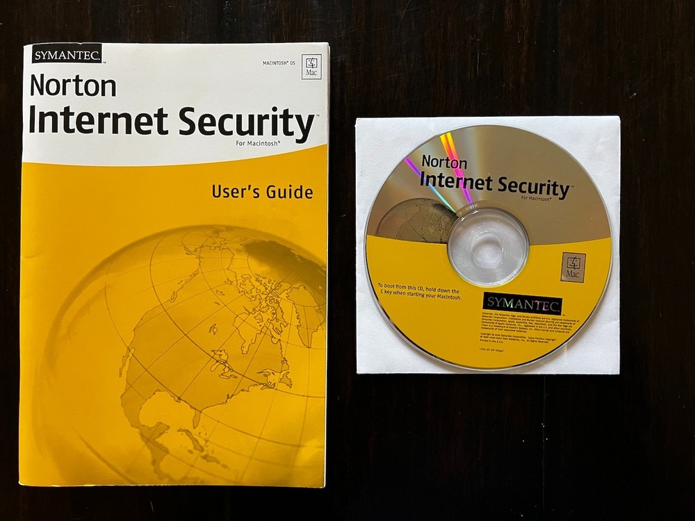 Norton Internet Security for Mac (year 2000)