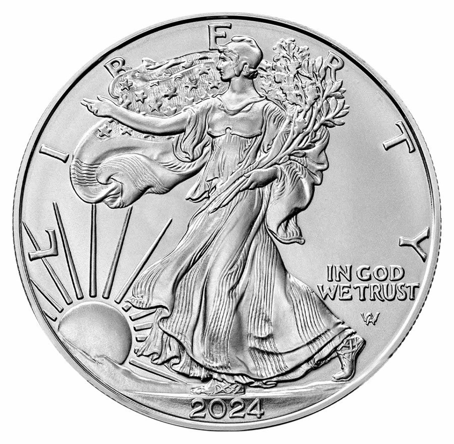 2025 1 oz American Silver Eagle Coin BU