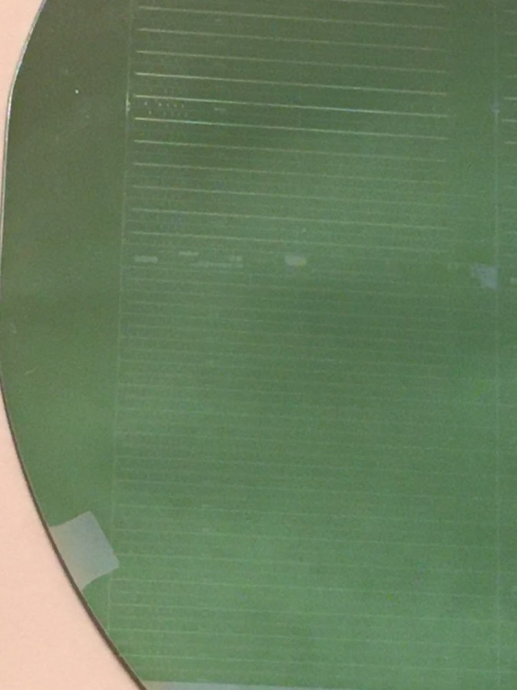 4" Unknown NITF Silicon Wafer 1980s Extremely Rare Vintage CPU Chip