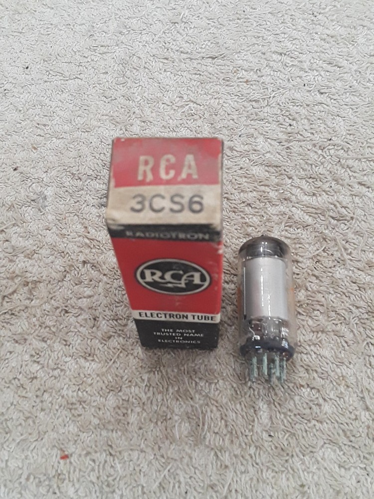 NOS RCA 3CS6 Vacuum Tube