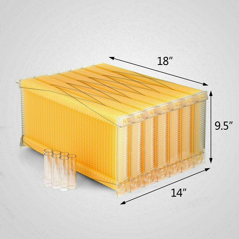 7 Auto Shedding Beekeeping Frames Comb Hive Frames For Auto Beehive House Boxes