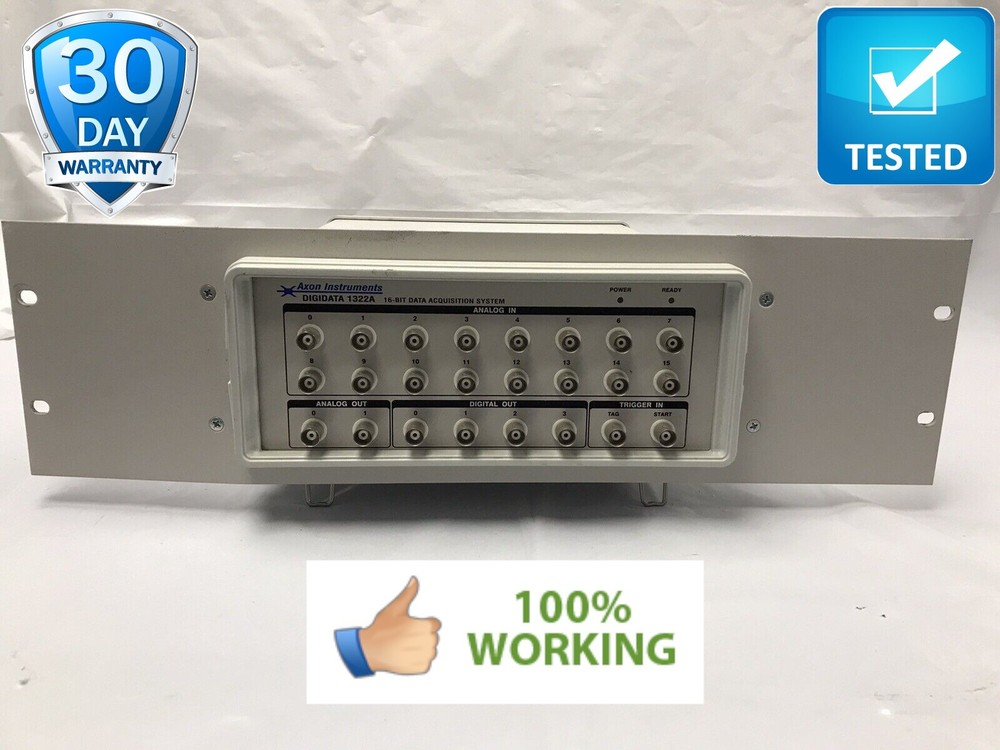 Axon Instruments Digidata 1322A 16-Bit Data Acquisition System tested working