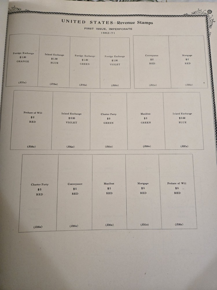 Scott The American Album for United States Stamps 1942 Unused See Details