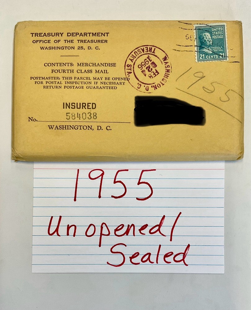 SEALED / UNOPENED  1955  PD&S ORIGINAL US DOUBLE MINT SET