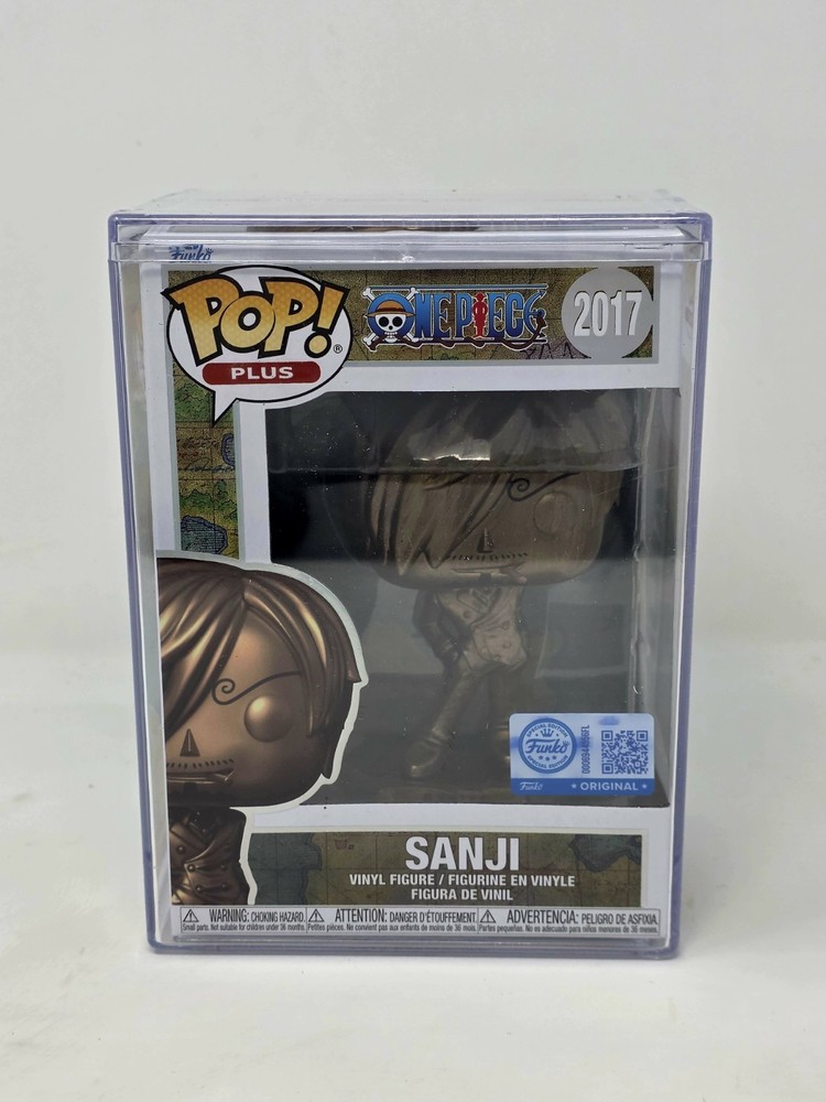 FUNKO Pop! Plus Sanji Statue (Bronze) with Hard Protector & Box SEALED #2017