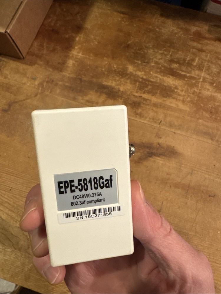 EnGenius Technologies (802.3af Gigabit POE) EPE-5818GAF Network Device Tested &