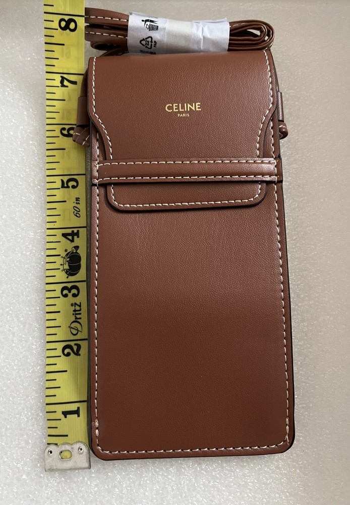 Celine empty case with strap /Authentic