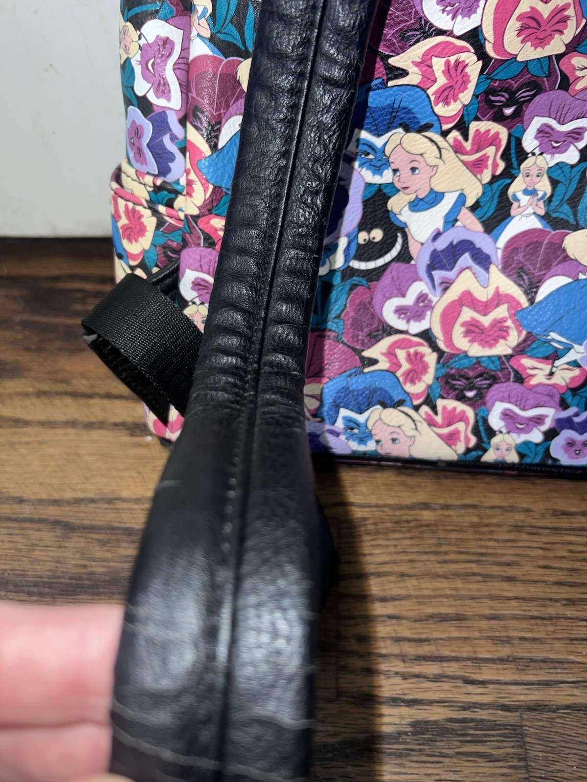 disney loungefly backpack alice in wonderland