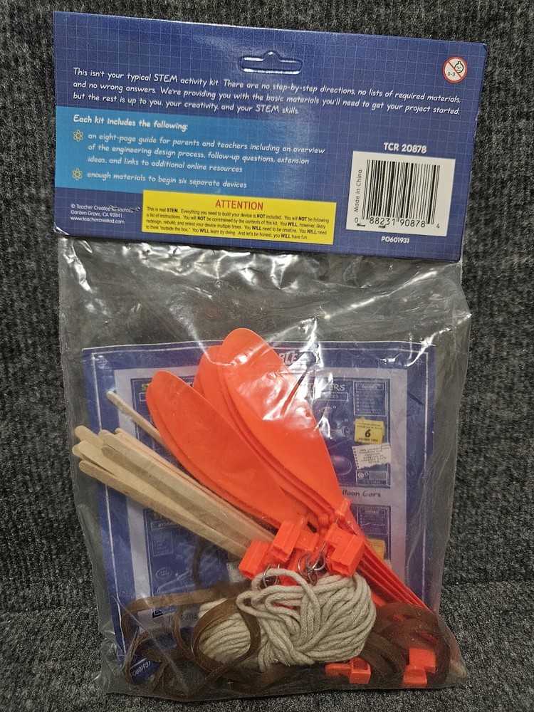 Teacher Created Resources STEM Starters Zip-Line Racers