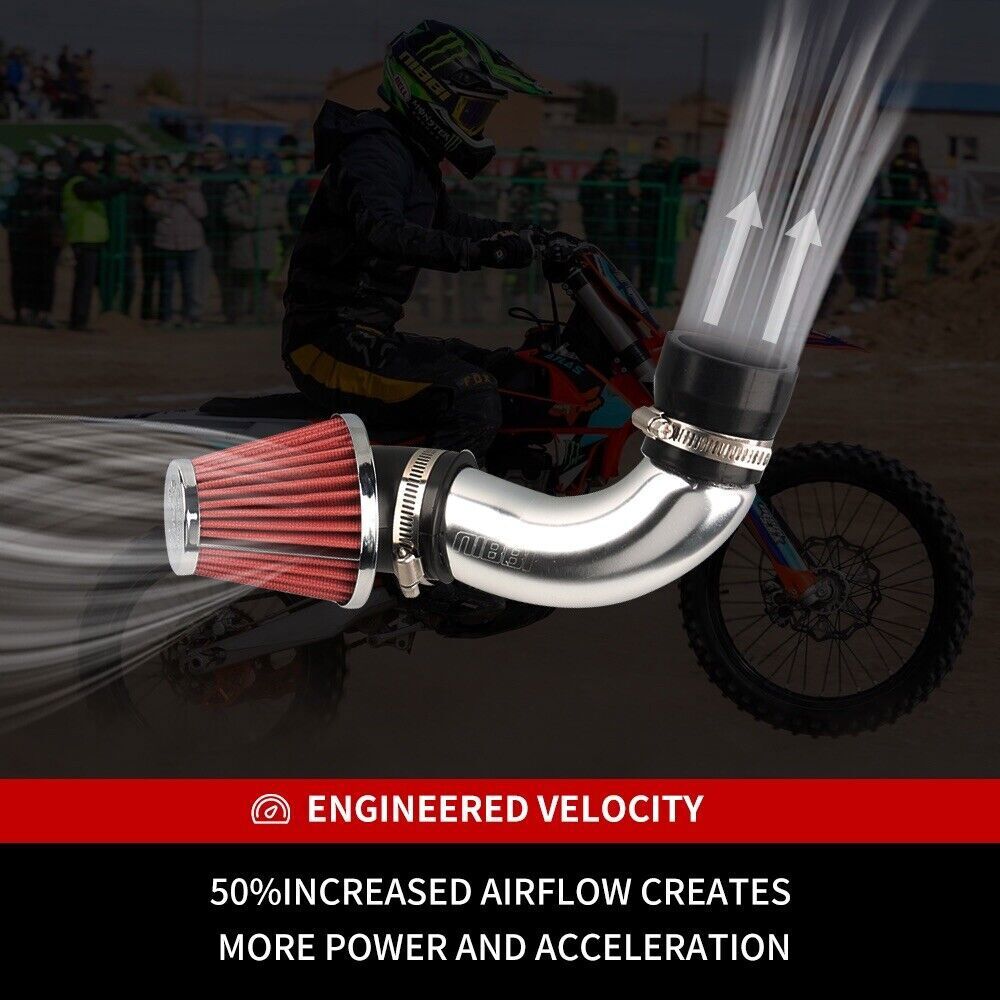 NIBBI 1.6" Air Intake Manifold Kit+Filter GY6 125cc 150cc 200cc 232cc ATV Go Kar