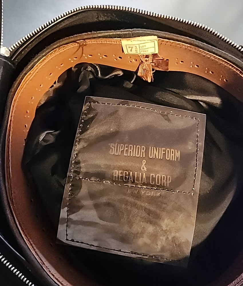 Vintage Masonic Scottish Rite Hat Cap & Box