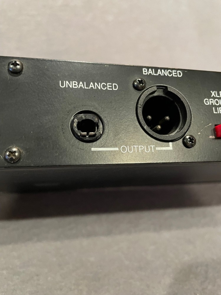 BBE 383 BASS PREAMP RACK MOUNTABLE BLACK