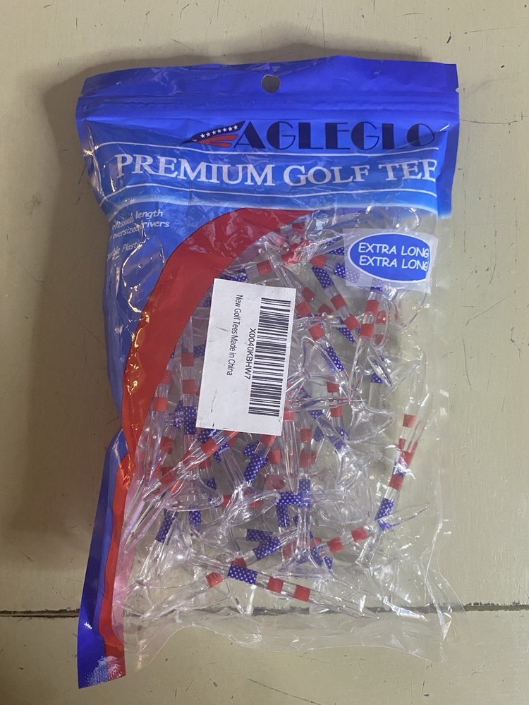 Agleglo Premium Extra Long Plastic Tees