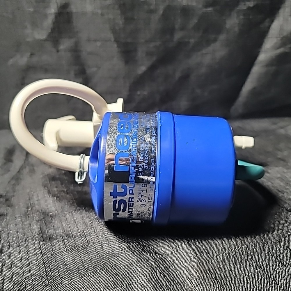 First Need Deluxe Portable Drinking Water Purifier Filter Camping Backpacking