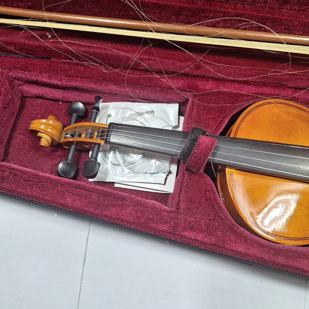 Mendini By Cecilio Violin, Student Beginner Kit w/ Case