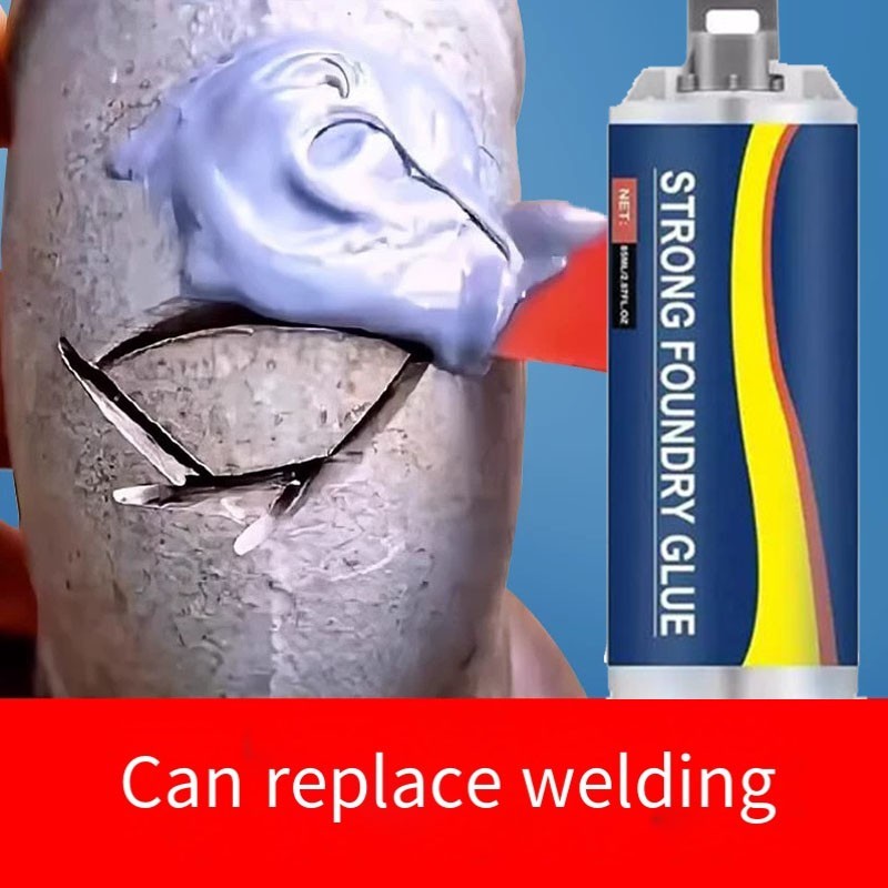 1pc Strong Foundry Glue,Metal Repair Glue, AB Metal Glue Heary Duty Weld 85ml