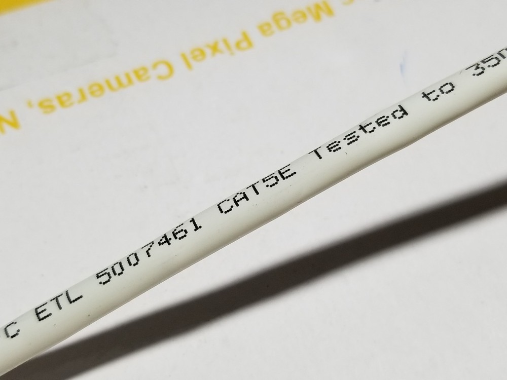 Bolide Technology Group 24/4P Cat5E Riser U/UTP Network Cable White /100ft