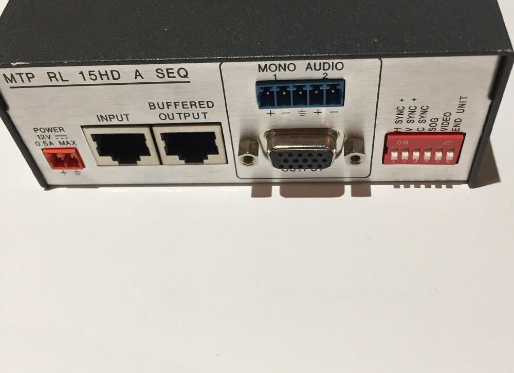 Extron MTP-RL-15HD A-SEQ Twisted Pair Receiver