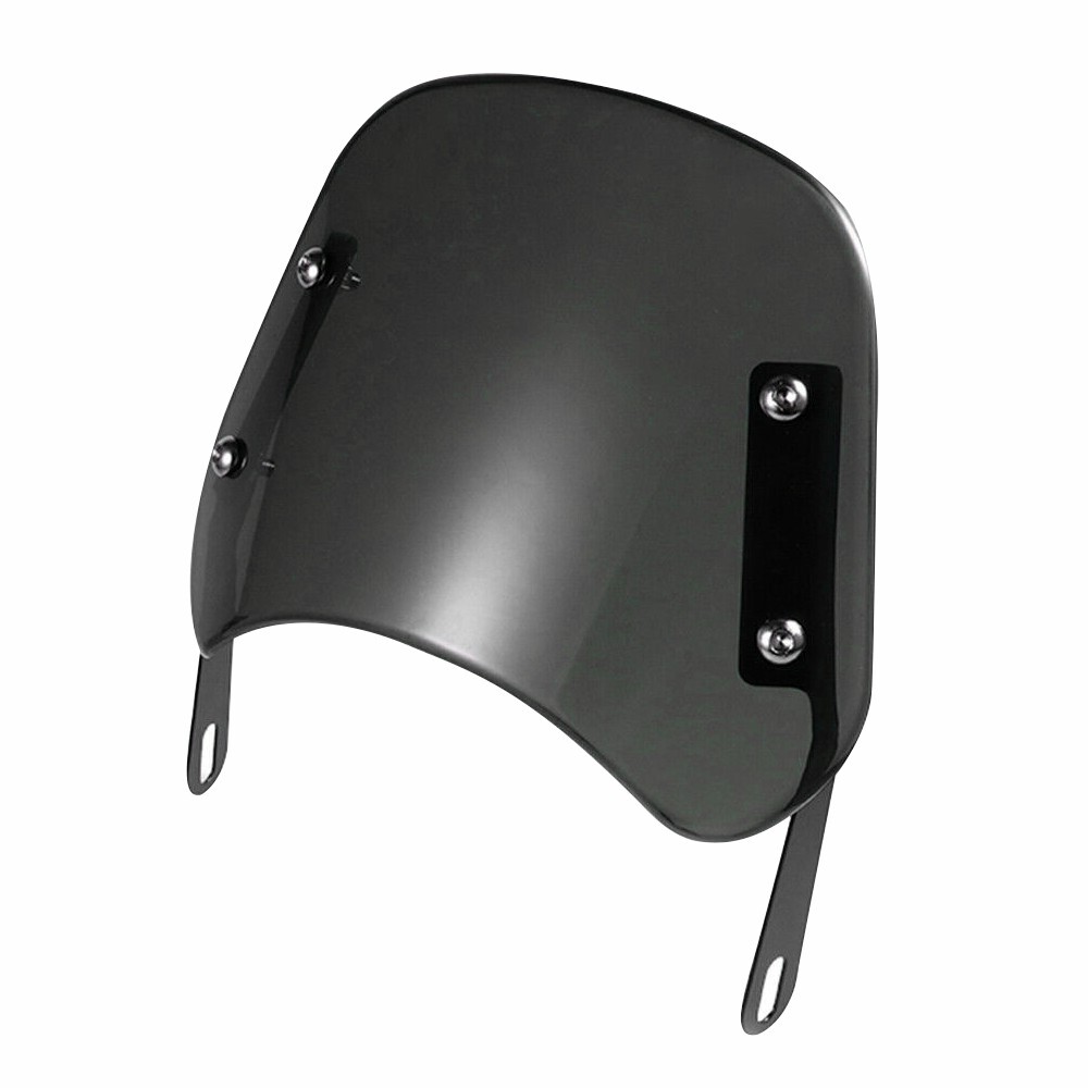Motorcycle Headlight Windshield Windscreen Universal For 5-7'' Round Headlight A