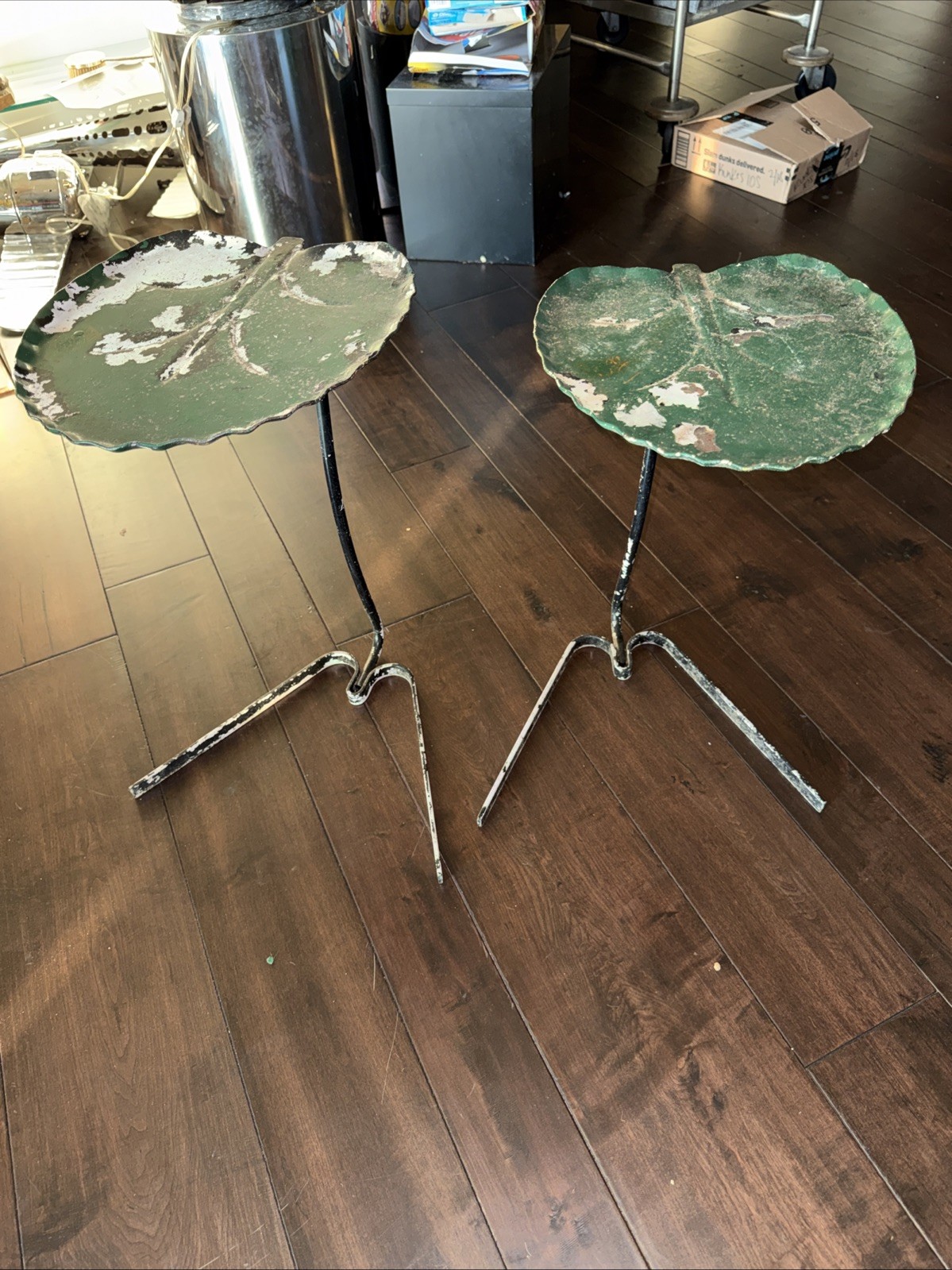 Pair of Mid Century Salterini Lily Pad Nesting Tables