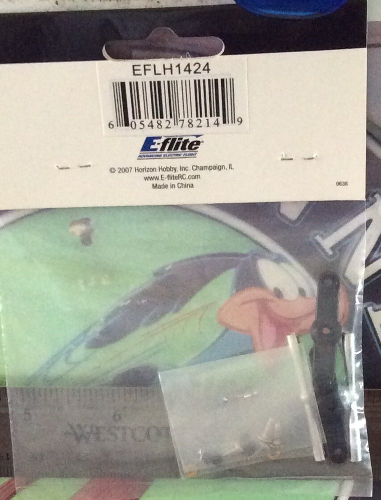 E-Flite EFLH1424 FlybarPaddle Control Frame Set B400 OrignalNewInPackage🇺🇸Ship