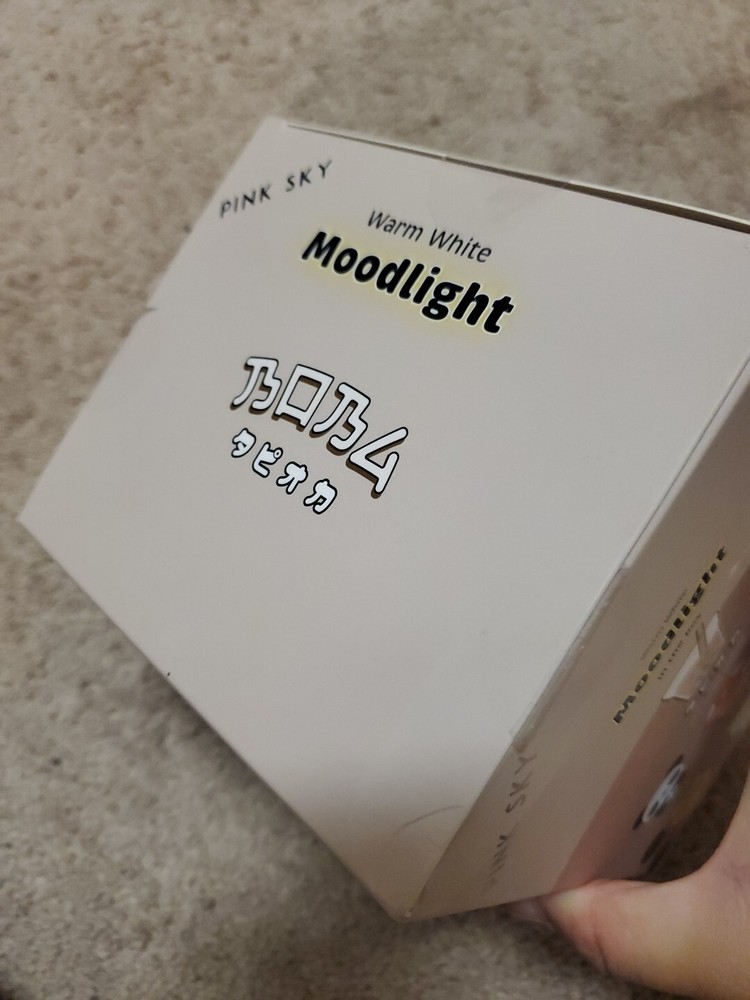 Boba - Moodlight Nightlight Pink Sky - Warm White - New