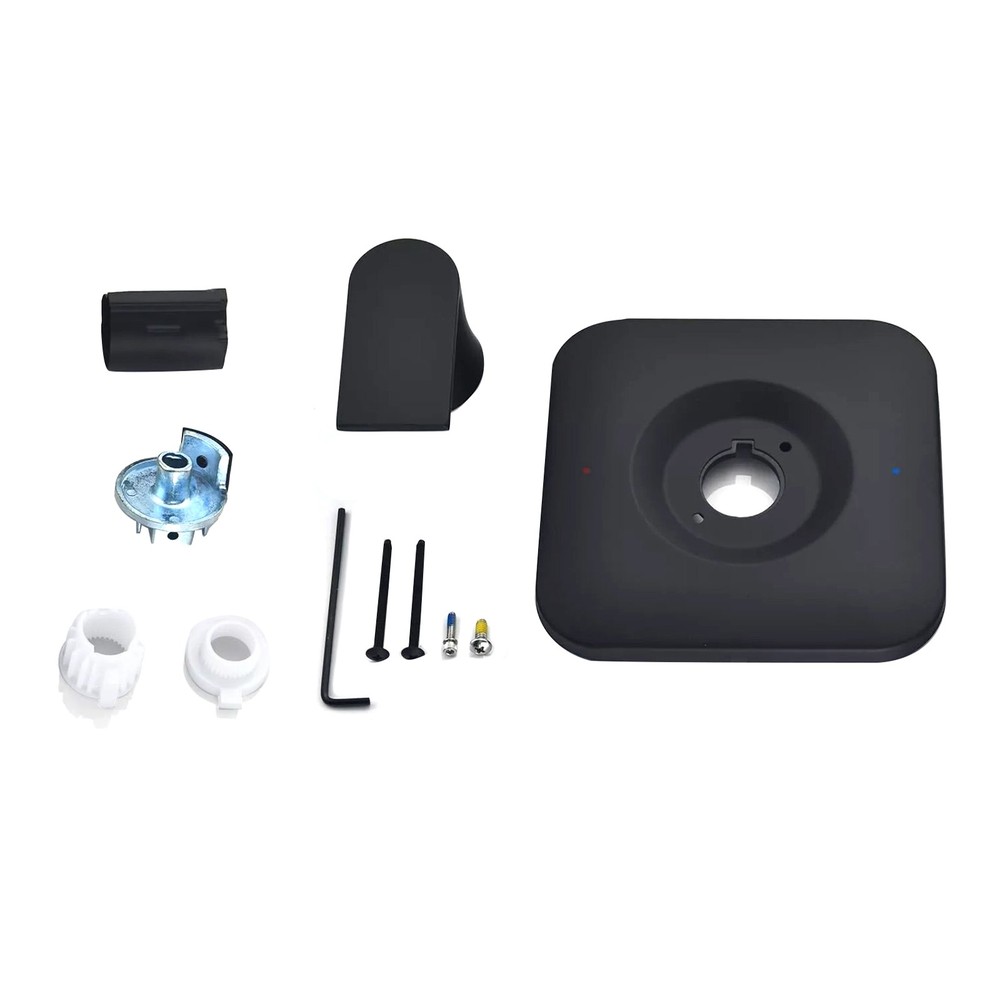 1 Set Durable Black Shower Handle Kit Replace For  T2471BL Posi-Temp Valve