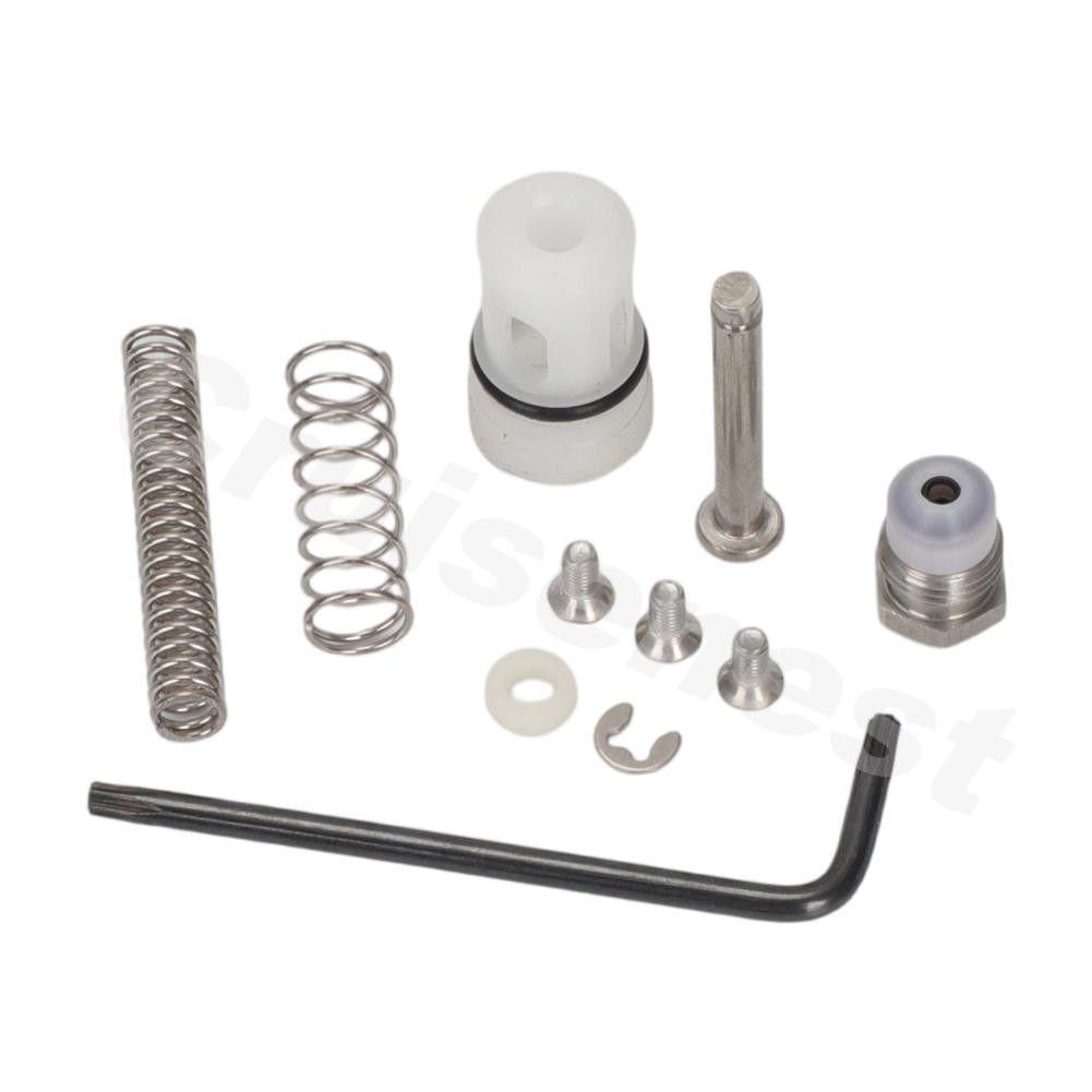 For Iwata WS400 LS400 Spray Gun Rebuild Kit w/ Air & Fluid Valve Spring 5652