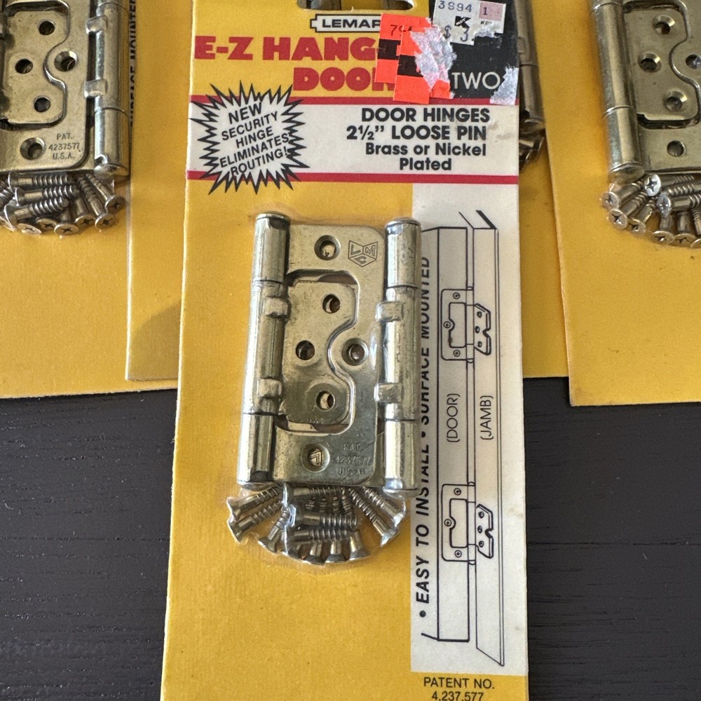 Lamar E-Z Hang A Door Hinge 2-1/2”