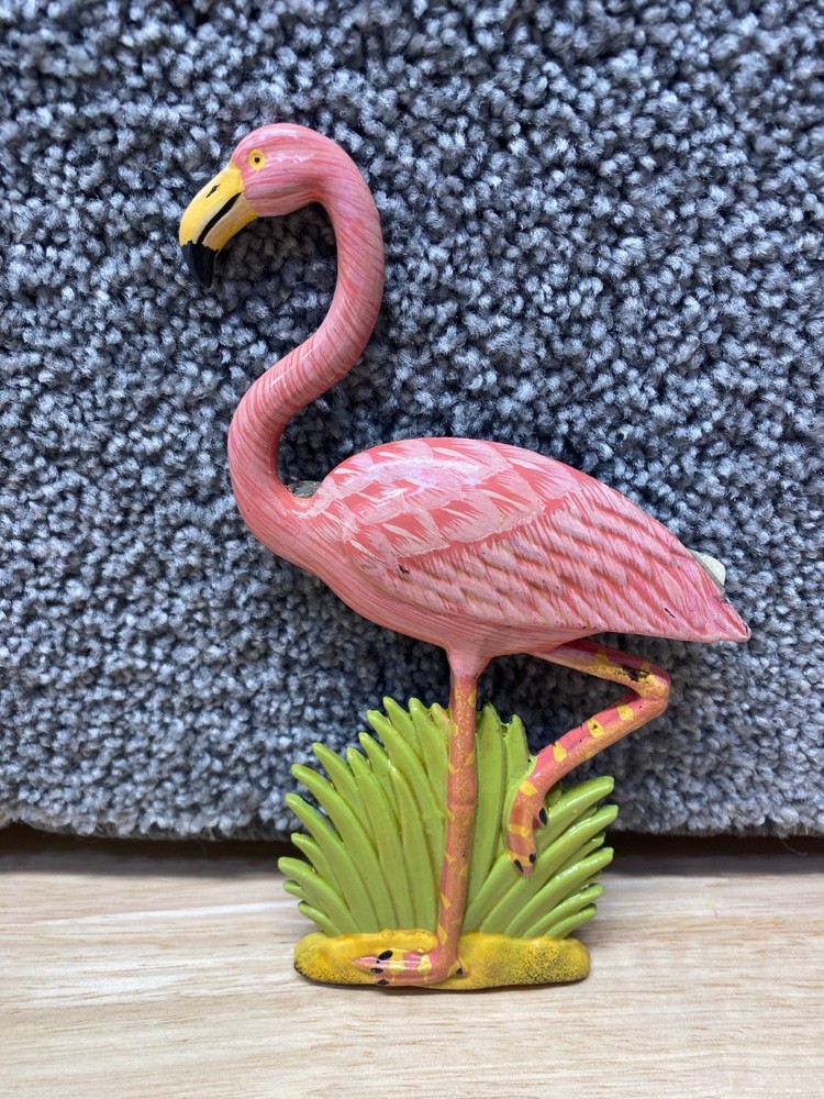 Flamingo Refrigerator Magnet 7" Tall Large