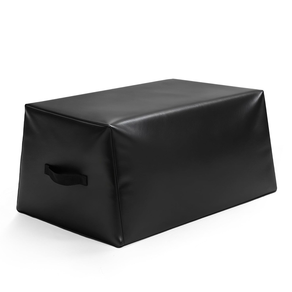 Hip Thrust Bench, Multi-Functional Hip Thrust Box for Home Gym, Non-Slip Black