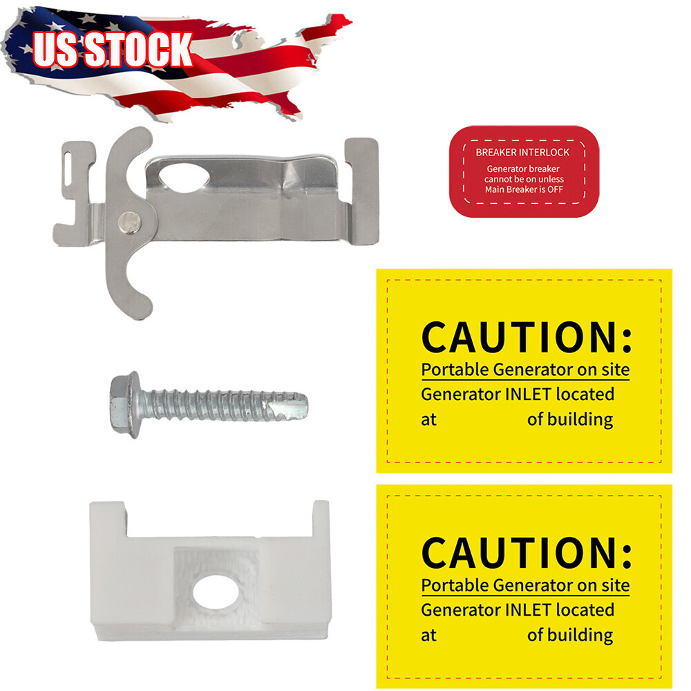 Generator Interlock Kit For for Square D QO QO 100 Amp Panel Main Beaker