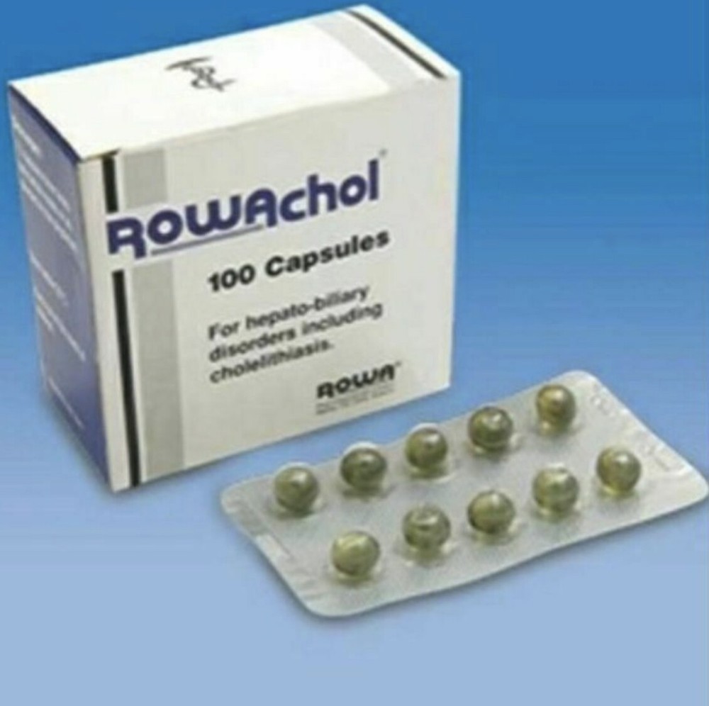 ROWACHOL 100 capsules – Improve Liver Gall Bladder Function prevent Gall Stones
