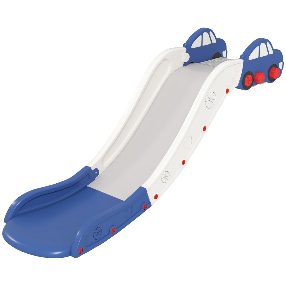 Toddler Slide for Bed, Sofa, Extra Length, Easy to Assemble, Blue