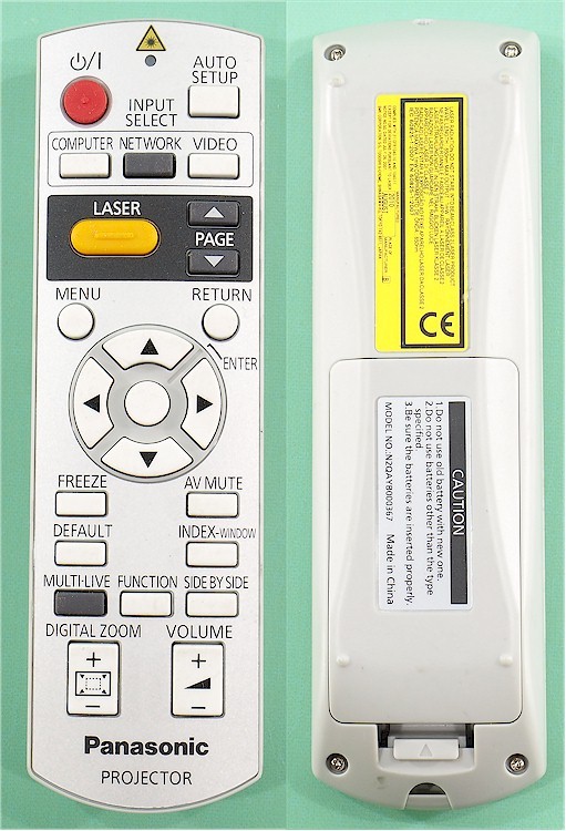 GENUINE OEM Panasonic N2QAYB000367 Remote Control *OPEN BOX!*